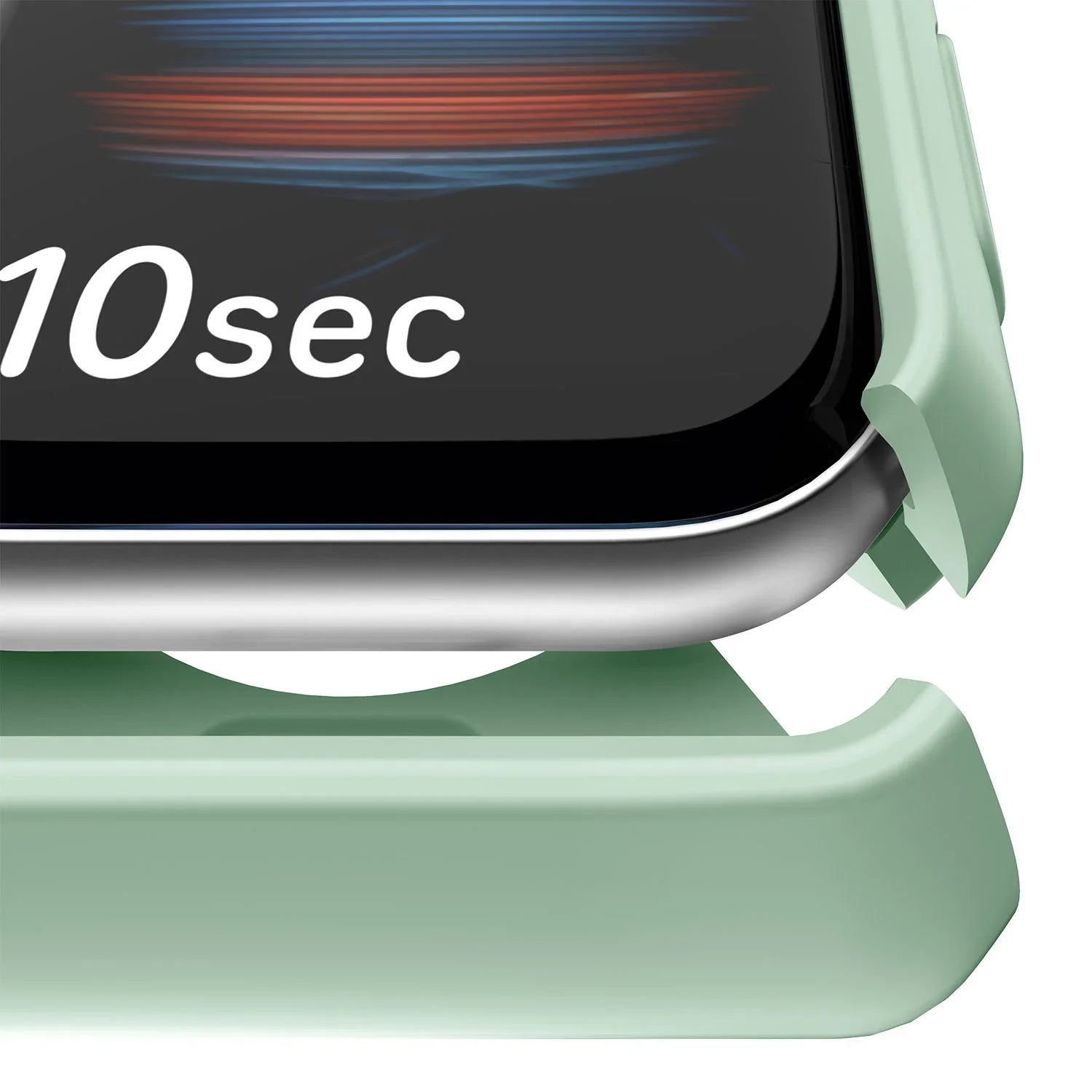 Itskins Spectrum Case For Apple Watch 44/45Mm - Light Green & Black - Tashqila Itskins Spectrum Case For Apple Watch 44/45Mm - Light Green & Black - Tashqila